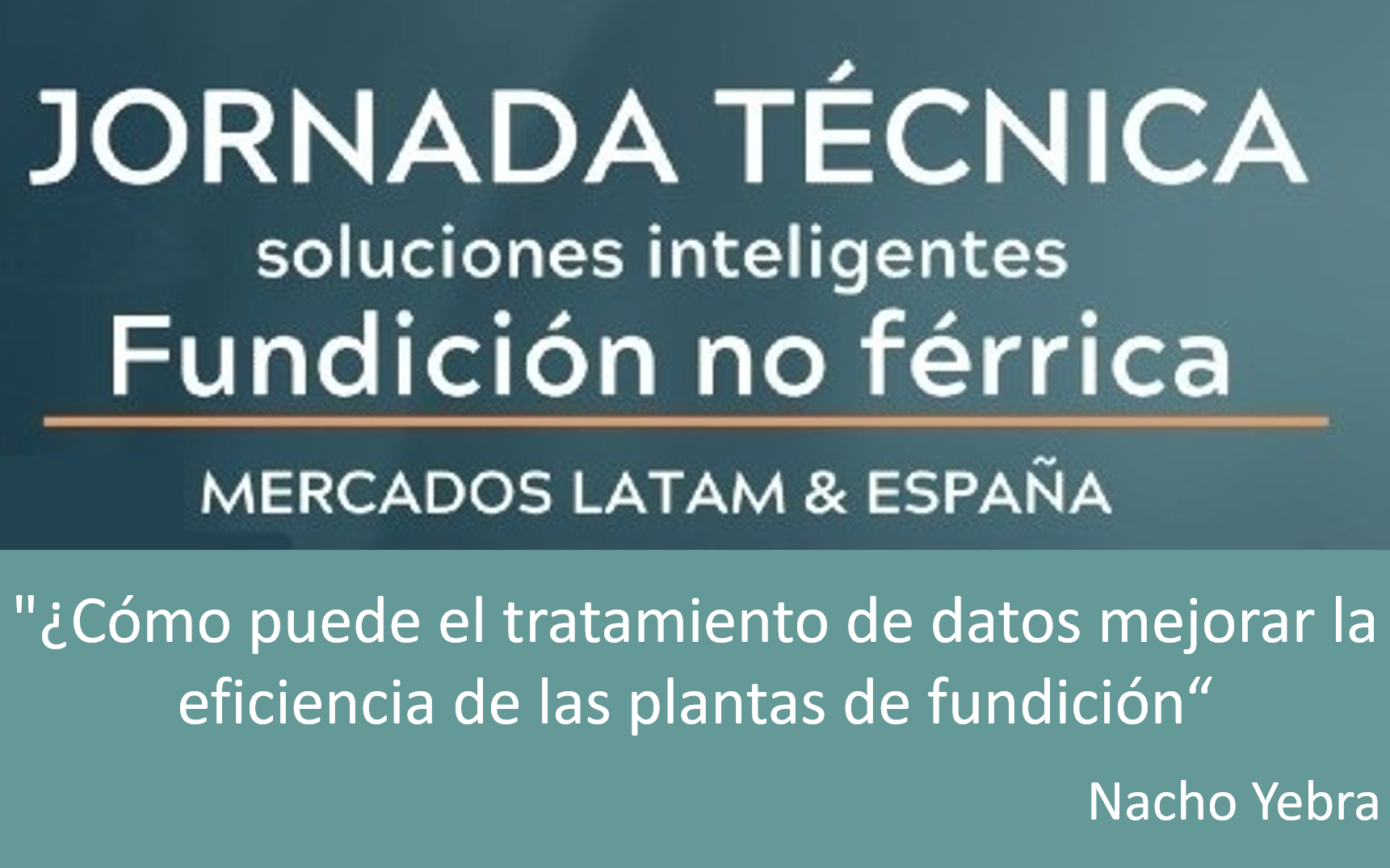 Participation in FUNDIGEX technical conference: intelligent solutions for non-ferrous foundries